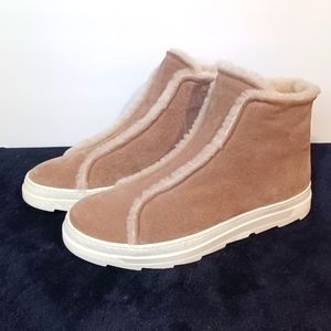 joyks suede booties